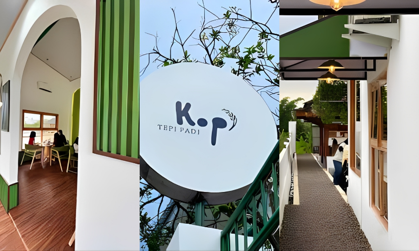 Tepi Padi Kopi Sukabumi, Sensasi Ngopi di Tengah Hamparan Sawah yang Menenangkan