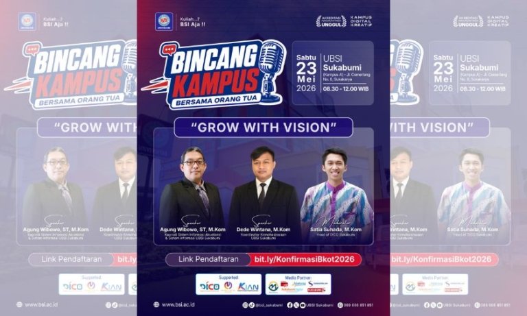 UBSI Sukabumi Gelar BKOT 2026, Perkuat Sinergi Kampus dan Orang Tua Mahasiswa