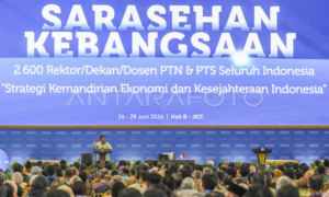 Sarasehan Kebangsaan KSTI 2026 Dorong Perguruan Tinggi Perkuat Peran dalam Pembangunan Nasional