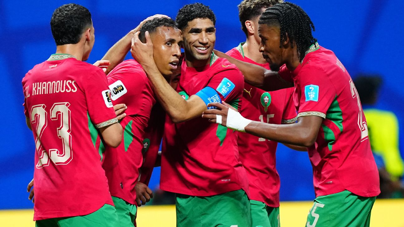Timnas Maroko menghadapi Haiti pada laga World Cup 2026