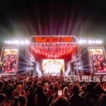 Poster PRIMARIA Fest 2026 di Stadion Surya Kencana Sukabumi yang menampilkan festival Indonesian Bounce Music dengan konsep musik interaktif.
