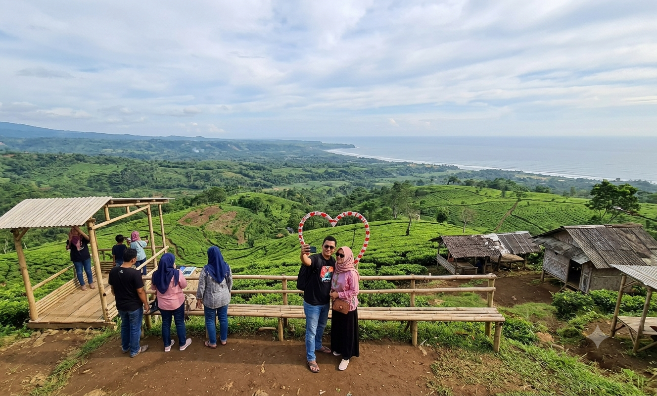 Bukit Cinta Sukabumi, Panorama Alam yang Menenangkan