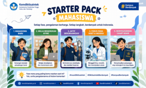 Mahasiswa Diajak Rayakan Perjalanan Kuliah Lewat Unggahan “Starter Pack” Kemdiktisaintek