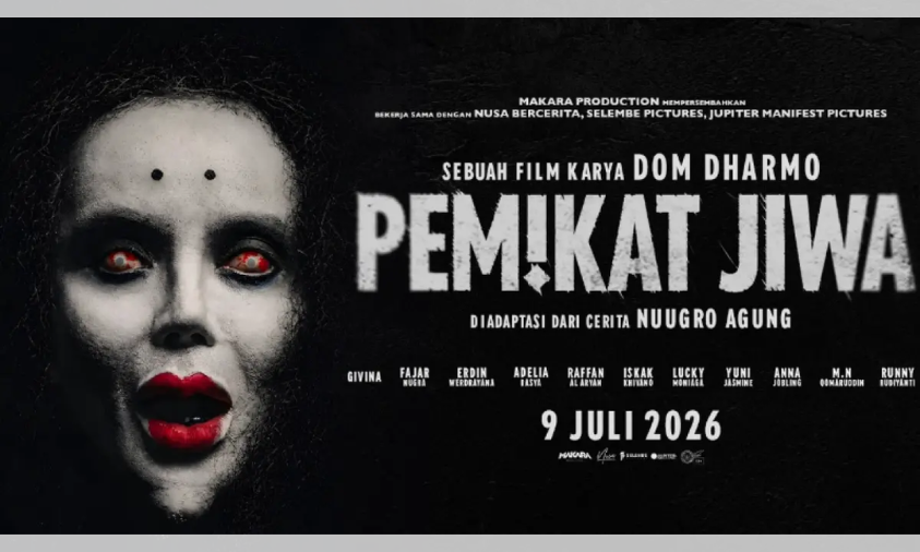 Film Pemikat Jiwa Tayang 9 Juli 2026, Angkat Teror Obsesi Cinta yang Berujung Petaka