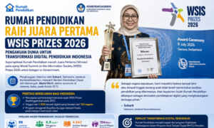 Rumah Pendidikan Raih Juara Pertama WSIS Prizes 2026, Harumkan Nama Indonesia di Kancah Dunia