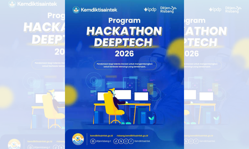 Kemdiktisaintek Buka Pendanaan Hackathon Deeptech 2026 untuk Perguruan Tinggi