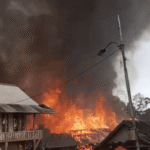 Kebakaran Kasepuhan Cipta Mulya Sukabumi, 51 Rumah Adat Hangus Terbakar