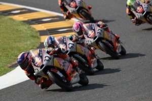 Indonesia Raya Berkumandang di Sachsenring, Kiandra Ramadhipa Cetak Sejarah di Red Bull MotoGP Rookies Cup 2026