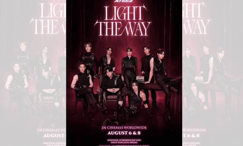 ATEEZ LIGHT THE WAY IN CINEMAS Tayang di Indonesia 6 Agustus 2026