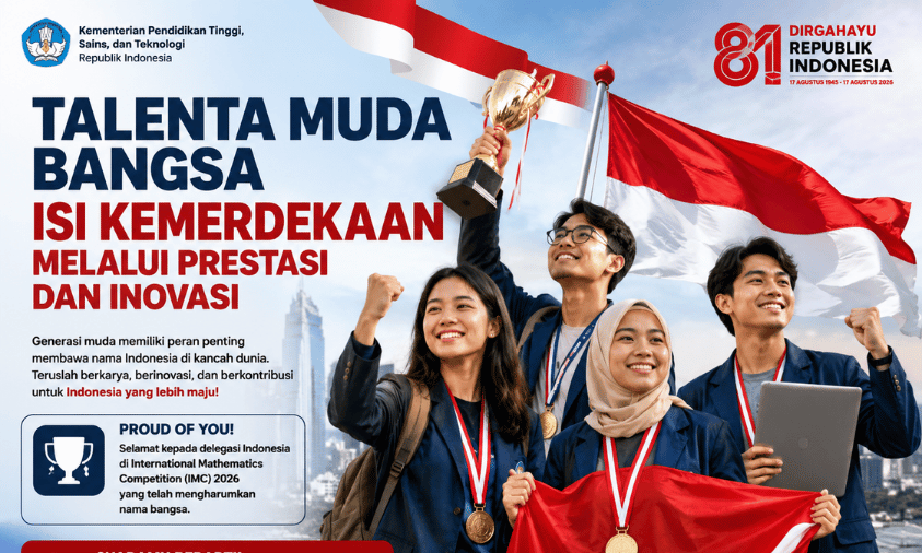 Talenta Muda Indonesia Isi Kemerdekaan dengan Prestasi dan Inovasi