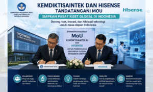 Kemdiktisaintek dan Hisense Siapkan Pusat Riset Global di Indonesia