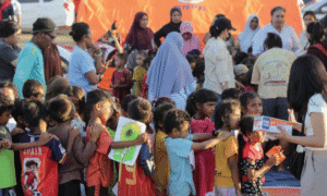Kampus Bergerak untuk NTT Bantu Korban Gempa Flores 7,7 M