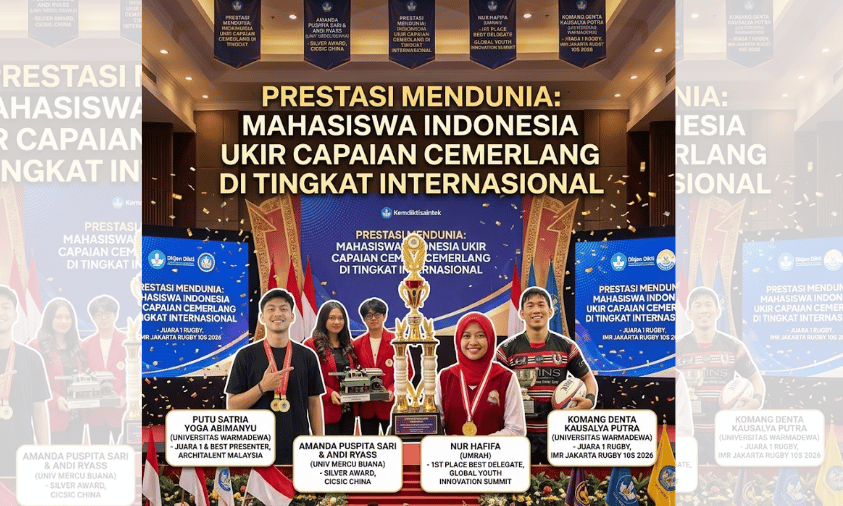 Prestasi Mendunia: Mahasiswa Indonesia Ukir Capaian Cemerlang di Tingkat Internasional